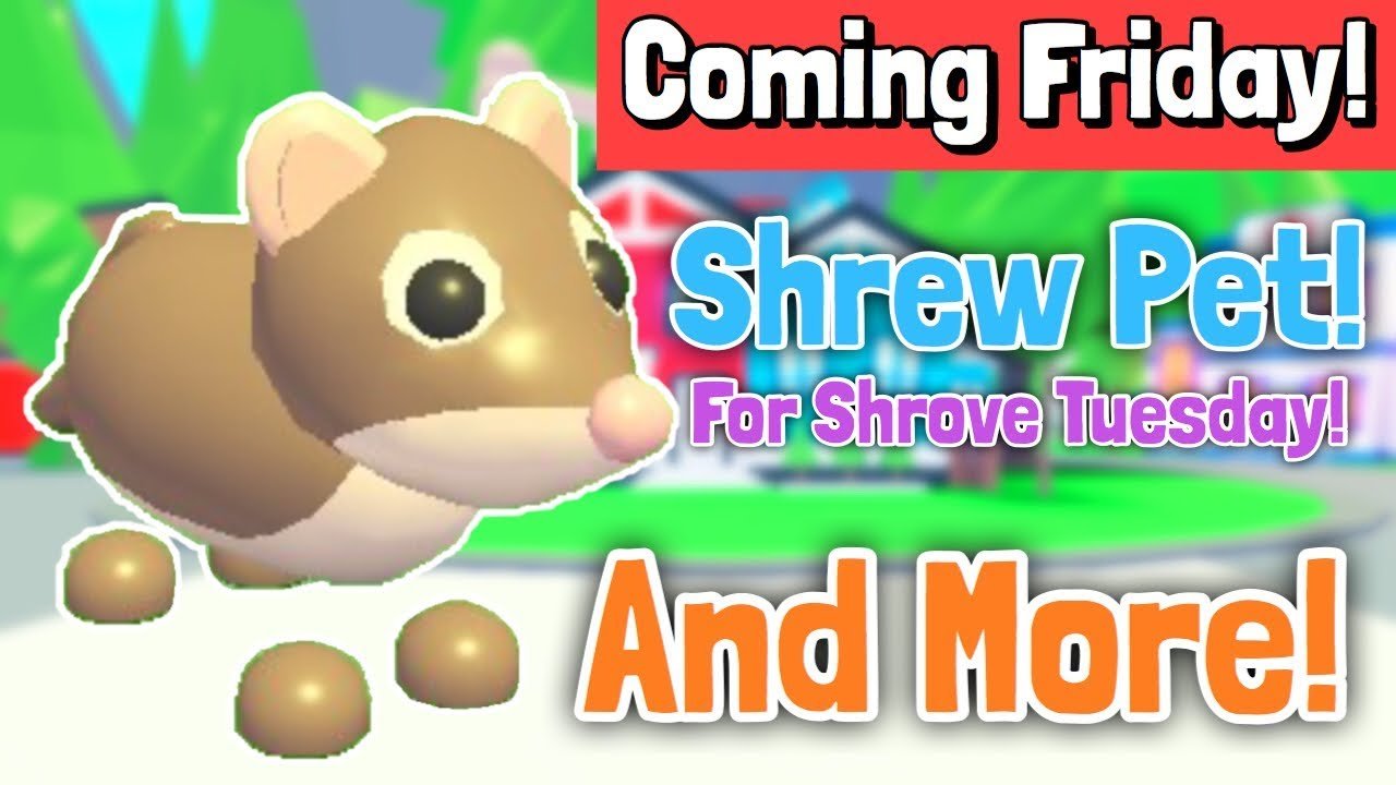 Shrew, Trade Roblox Adopt Me Items